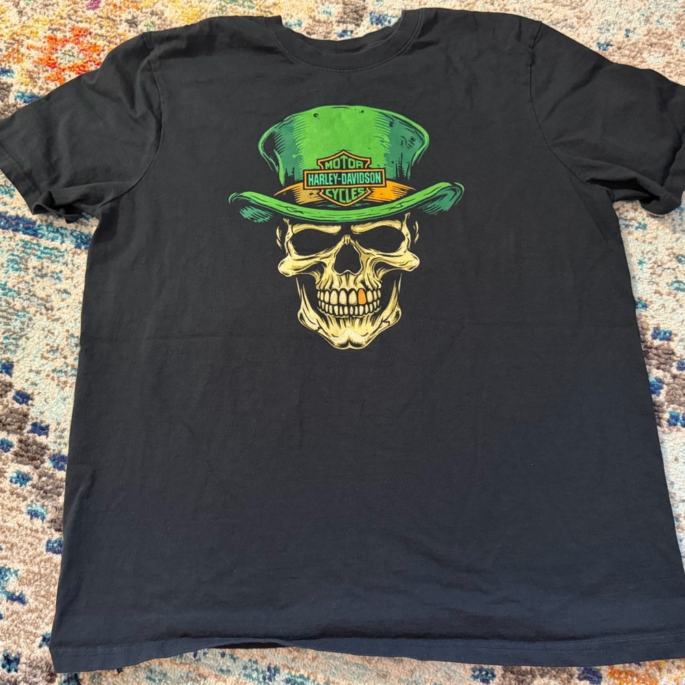 Harley-Davidson Skully McGee graphic tshirt